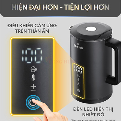 Bình đun siêu tốc Bluestone KTB-3466 - Hàng chính hãng