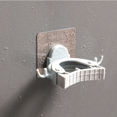 Bộ 2 Móc Dán Tường Đa Năng Treo Cây Lau Nhà, Chổi, Đồ Dùng Phòng Tắm MDTCLN001