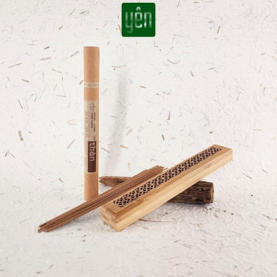 Nhang Trầm Hương Không Tăm Yên Thảo Mộc Loại Thân Sạch Tự Nhiên Ít Khói An Toàn Dùng Thiền Thờ Cúng Thư Giãn