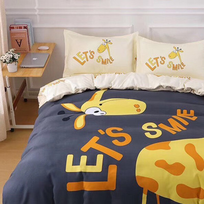 Bộ drap và vỏ chăn cotton Classic Kid VCK2021 ( 4 món )