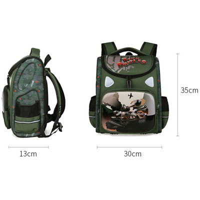 Ba lô học sinh tiểu học, ba lô học sinh vỏ cứng PC phong cách mới  - BEE GEE HS1302