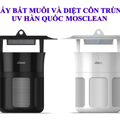 Máy Bắt Muỗi Và Diệt Côn Trùng UV Hàn Quốc MOSCLEAN