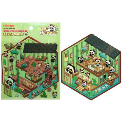 Sticker MiniScape 3D - Teenage MS-02