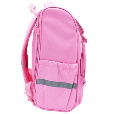 Ba Lô Bé Gái Học Sinh Chống Gù Kèm Bóp Viết - Hình Kỳ Lân - Hong Sheng 9882 - Màu Hồng