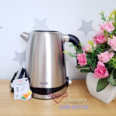 Ấm siêu tốc cao cấp UNIE UEK1761S, Màn hình LED hiển thị sắc nét, công suất 2000W,dung tích 1.7L,Chất liệu an toàn cho sức khoẻ ,Hàng Chính hãng bảo hành 12 tháng