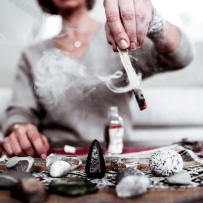 Combo 1 thanh palo santo và 1 bó xô bạch đàn thanh tẩy nhà cửa (Combo số 16)