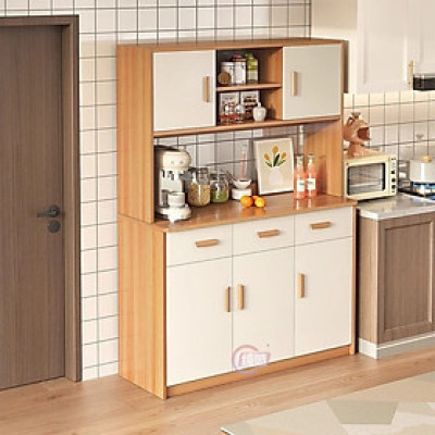 KỆ ĐỂ ĐỒ HUCHU KỆ NHÀ BẾP ĐA NĂNG ĐỂ NỒI CƠM ĐIỆN, LÒ NƯỚNG, LÒ VI SÓNG KẾT HỢP TỦ BẾP MÃ HC-618 CHẤT LIỆU GỖ CAO CẤP