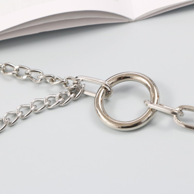 Dây đeo thắt lưng kim loại phong cách thời trang Hàn Quốc