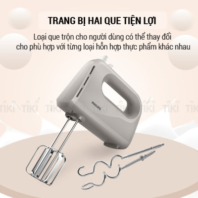 Máy Đánh Trứng Philips HR3705 (300W) - Hàng Chính Hãng
