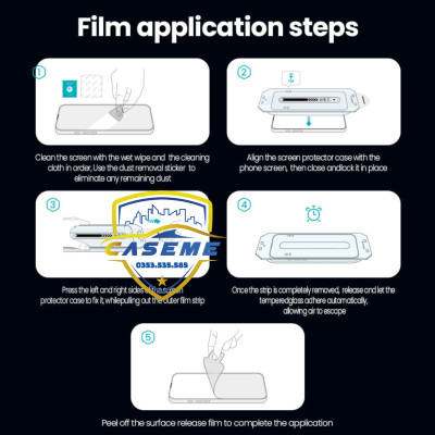 Kính Cường Lực Full Màn Hình Chống Nhìn Trộm Nillkin Guardian Cho Samsung Galaxy S25 Ultra - Hàng Chính Hãng