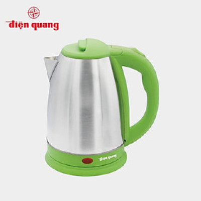Ấm đun nước siêu tốc Điện Quang ĐQ EKT07 1518 GR (1500W, 1.8L, INOX 201, nhựa PP, màu xanh)