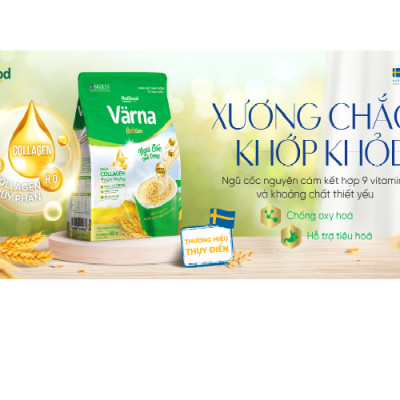 Ngũ cốc dinh dưỡng Värna Calcium túi 500g