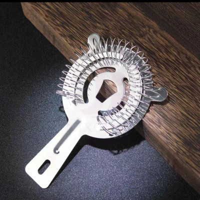 Dụng cụ chặn đá cocktail inox quầy bar | cocktail strainer