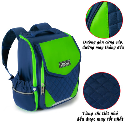 Ba lô học sinh chống gù siêu bền Xbags Xb 3108
