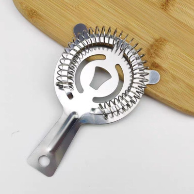 Dụng cụ chặn đá cocktail inox quầy bar | cocktail strainer
