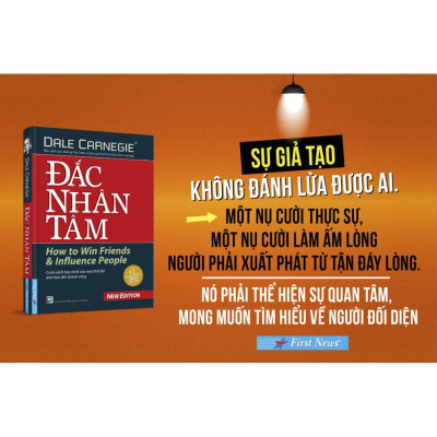 Sách - Đắc Nhân Tâm (Bìa cứng) - FirstNews