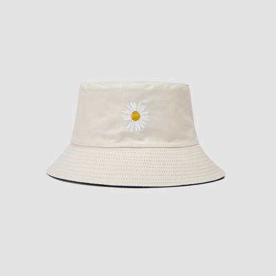 Mũ vành tròn, Mũ Bucket hoa cúc, Nón cụp vành thời trang phong cách cute xinh xắn MD07