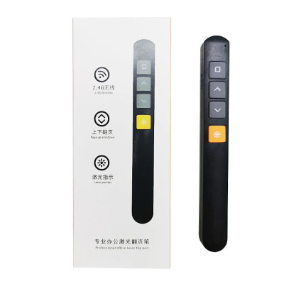 Bút Laser, Bút Trình Chiếu Điều Khiển Từ Xa Có Đầu USB Kết Nối Với Máy Tính - Hàng chính hãng