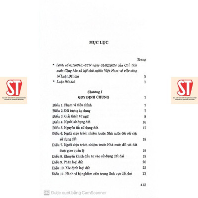 Sách - Luật Đất Đai - NXB Chính Trị Quốc Gia