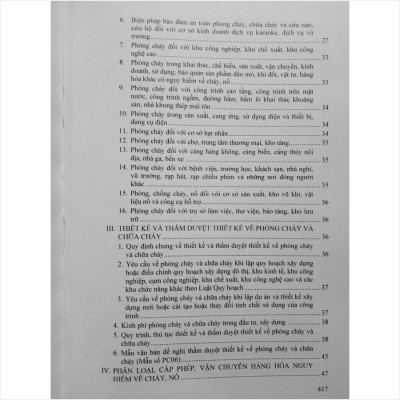 Sách Quy Chuẩn Kỹ Thuật Quốc Gia về An Toàn Cháy Cho Nhà và Công Trình (Thông tư số 09/2023/TT-BXD ngày 16 tháng 10 năm 2023 của Bộ Xây dựng Ban hành sửa đổi: 1:2023 QCVN 06:2022/BXD) - V2286T