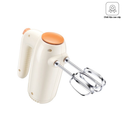Máy Đánh Trứng Cầm Tay BEAR DDQ-B01K1 Kèm 2 Que Đánh Công Suất 125 W- Hàng Chính Hãng