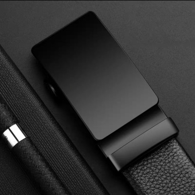 Thắt lưng nam dây da cao cấp khóa tự động - Mặt thiết kế lịch lãm TKV08