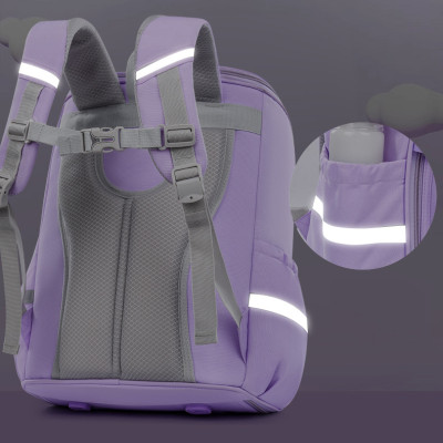 Ba lô học sinh tiểu học phong cách mới có hình dễ thương, bảo vệ cột sống cho các em học sinh tiểu học, ba lô nhẹ dung tích lớn, tiện ng cho bé - HS1314