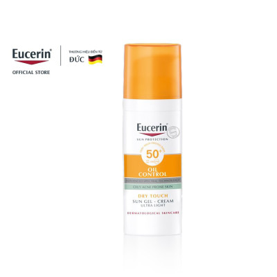 Gel Chống Nắng Cho Da Nhờn Mụn Eucerin Sun Gel-Cream Dry Touch Oil Control SPF50+ (50ml)