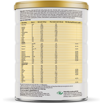 Sữa Bột Abbott Glucerna Lúa Mạch 800g