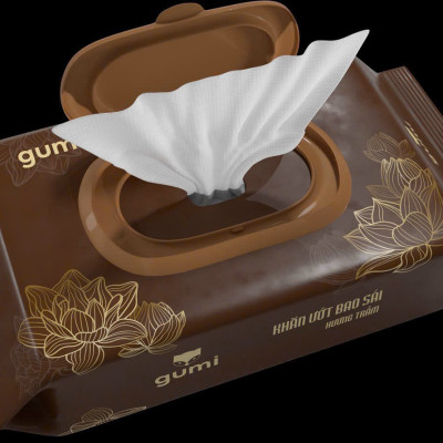 Khăn Ướt Lau Bàn Thờ Gumi - Khăn Ướt Bao Sái Hương Tràm, Kháng Khuẩn, Sạch Sẽ Tâm Linh - HÀNG CHÍNH HÃNG MINIIN