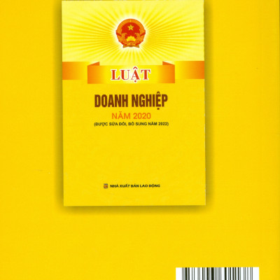 Luật Doanh Nghiệp Năm 2020 (được sửa đổi, bổ sung năm 2022)