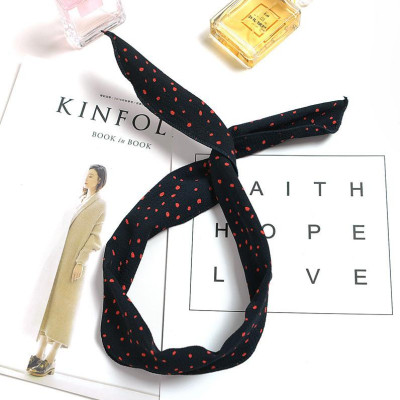 Băng đô cài tóc dạng dây cột dễ thương (giao ngẫu nhiên )