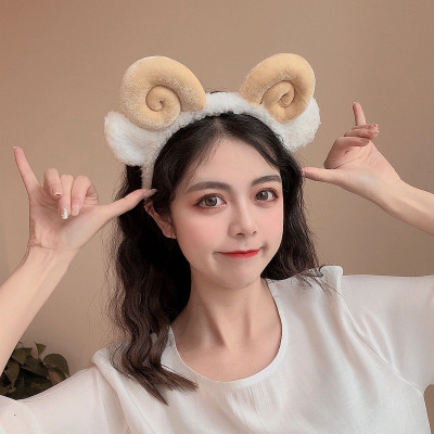 Cài tóc sừng nhung phong cách Hàn quốc - cài tóc thời trang hit hot cài tóc mới ( tặng kèm một dây cột tóc handmade tại shop)