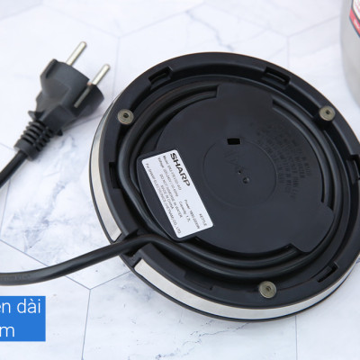 Bình đun siêu tốc Sharp 1.7 lít EKJ-17EVSD-WD - Hàng chính hãng