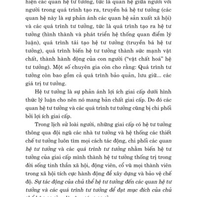Công tác tư tưởng và những vấn đề đặt ra với công tác tư tưởng trong thời kỳ phát triển mới của đất nước ( Xuất bản lần thứ hai có chỉnh sửa)