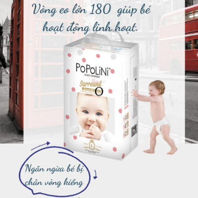 Tã quần Popolini size XL42 12-17kg