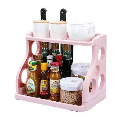 Kệ 2 Tầng Đựng Đồ Dùng Nhà Bếp Đa Năng Loại Lớn