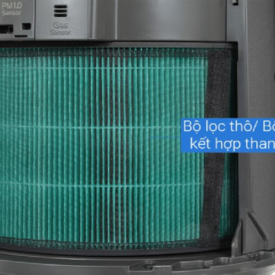 Máy lọc không khí LG PuriCare 360 Alpha Single AS65GDBY0.ABAE 48W - Hàng Chính Hãng