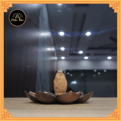 Nụ gỗ ngọc am sạch xông nhà tẩy uế dùng cho thác khói trầm hương, lư xông trầm hương đồ thờ cúng phong thủy - Nụ ngọc am