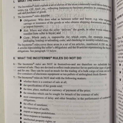  Incoterms 2020 - Quy tắc của ICC về sử dụng các điều kiện thương mại quốc tế và nội địa (Song ngữ Anh - Việt)