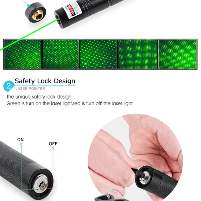 Đèn Pin Laser 303 tia đỏ - Hàng Chính Hãng