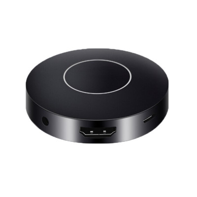 Thiết bị Dongle Wifi Q1 Truyền hình ảnh từ điện thoại lên tivi máy chiếu Hỗ trợ cả HDMI và Chuẩn AV cho Tivi - Dùng được cho hầu hết các dòng điện thoại smartphone... FullHD 1080P - Hàng Chính Hãng