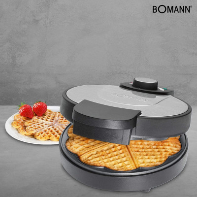 MÁY LÀM BÁNH WAFFLE BOMANN WA 1365 CB, KHUÔN HÌNH TỔ ONG Hàng chính hãng