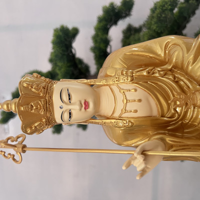 Tượng Phật Địa Tạng ngồi cao 30cm ngang 17cm