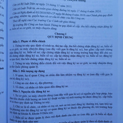 Sách Luật Trật Tự An Toàn Giao Thông Đường Bộ năm 2024 (V2531D)