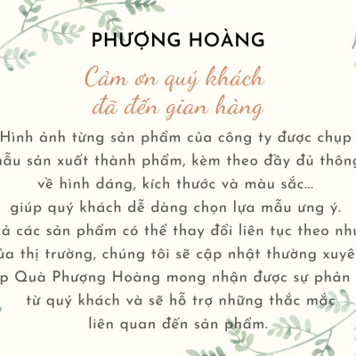 Hộp Quà Vuông V024 - 19.5 x19.5 x33 cm - PHƯỢNG HOÀNG