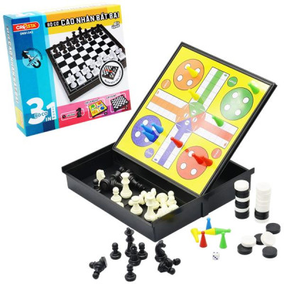 Bộ Cờ 4 Trong 1 - Kỳ Thủ Vô Địch - Cresta DK81341