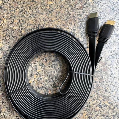 Cáp 2 Đầu Hdmi 1.4 Dây Dẹp Dài 10M Hình Ảnh Sắc Nét Chuẩn Full Hd