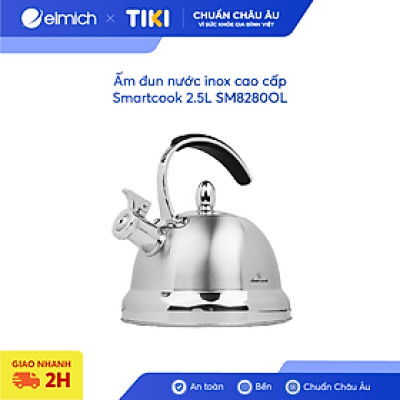 Ấm đun nước inox cao cấp Smartcook 2.5L SM8280OL