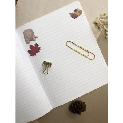 Sticker sheet  cozy autumn - chuyên dán, trang trí sổ nhật kí, sổ tay | Bullet journal sticker - stc007